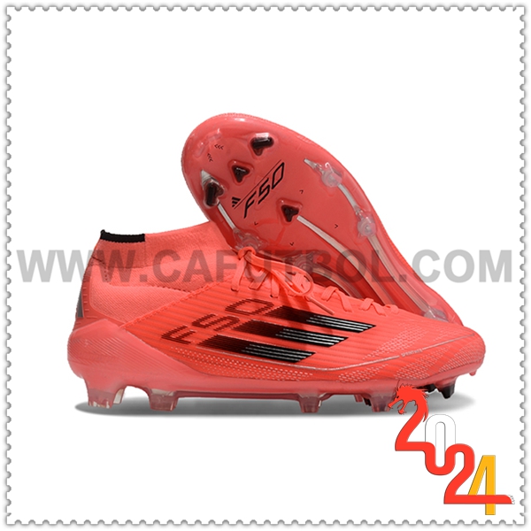 Adidas Scarpe da Calcio F50 ELITE MID FG W Arancia/Nero