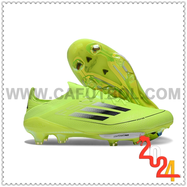 Adidas Scarpe da Calcio F50 Elite SG Verde/Nero