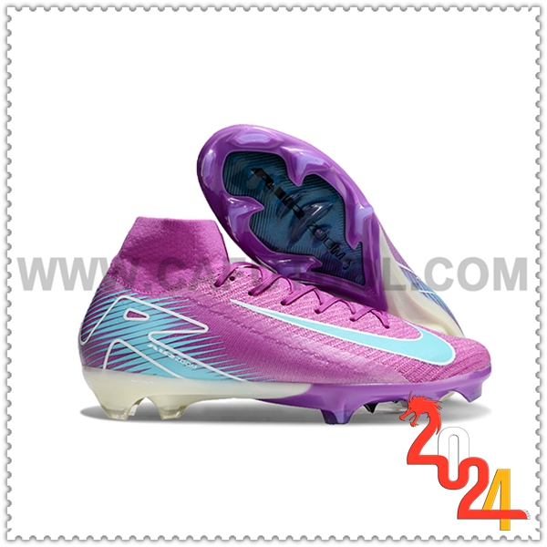 Nike Scarpe da Calcio Air Zoom Mercurial Superfly IIX Elite FG viola/Blu