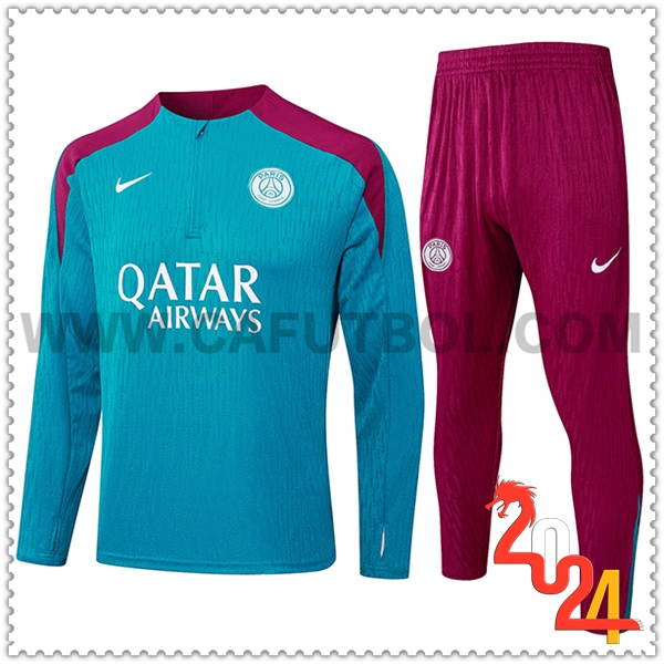 Tuta Allenamento PSG Blu/viola 2024 2025 -02