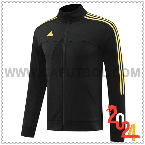 Giacca Calcio Adidas Nero/Giallo 2024 2025