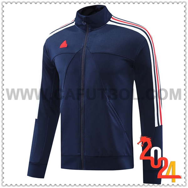 Giacca Calcio Adidas Blu Reale 2024 2025
