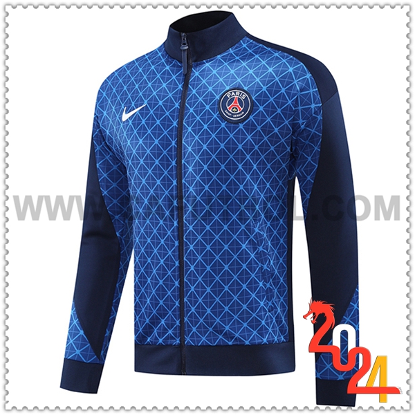 Giacca Calcio PSG Blu 2024 2025