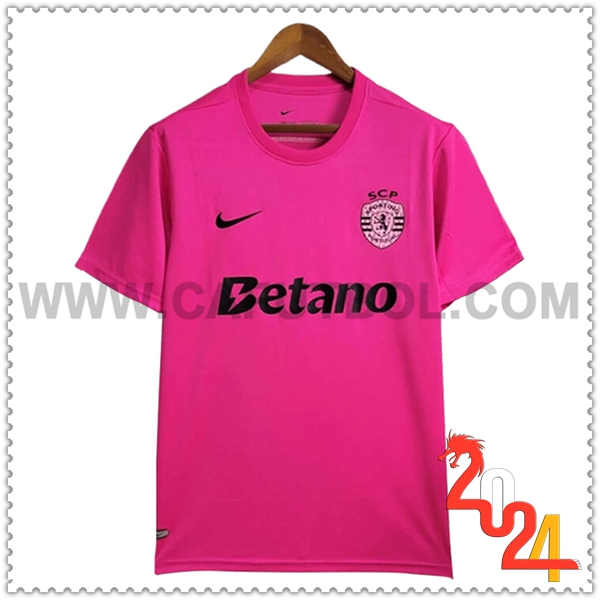 Maglia Calcio Sporting Edizione Speciale 2024 2025 Rosa