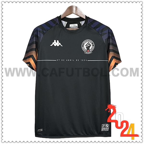 Maglia Calcio CR Vasco Da Gama Edizione Speciale 2024 2025 Nero