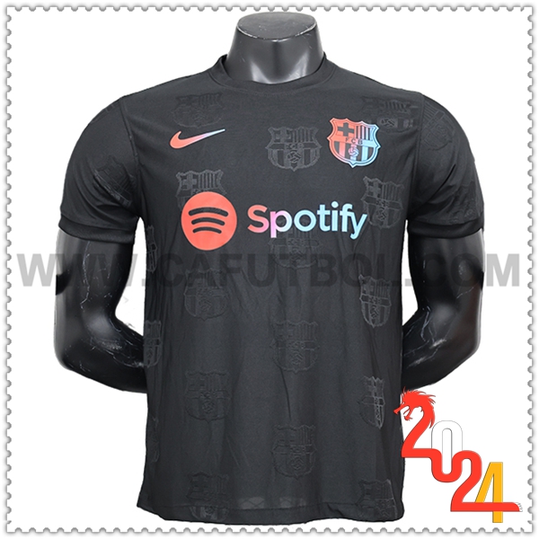 Maglia Calcio FC Barcellona Edizione Speciale 2024 2025 Nero