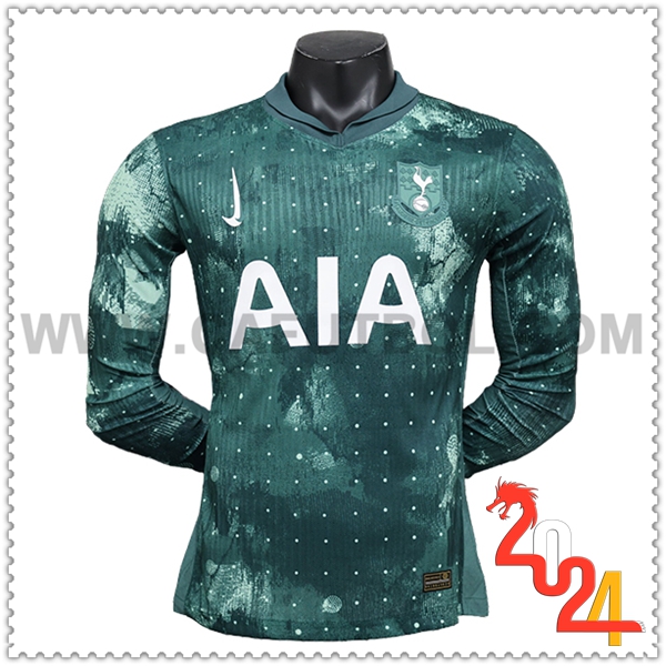 Terzo Maglia Calcio Tottenham Hotspurs Maniche lunghe 2024 2025