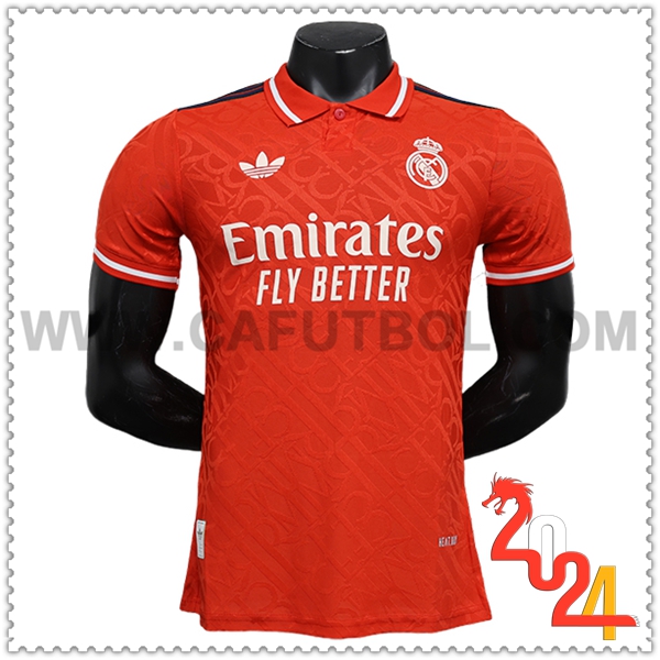 Maglia Calcio Real Madrid Edizione Speciale 2024 2025 Rosso