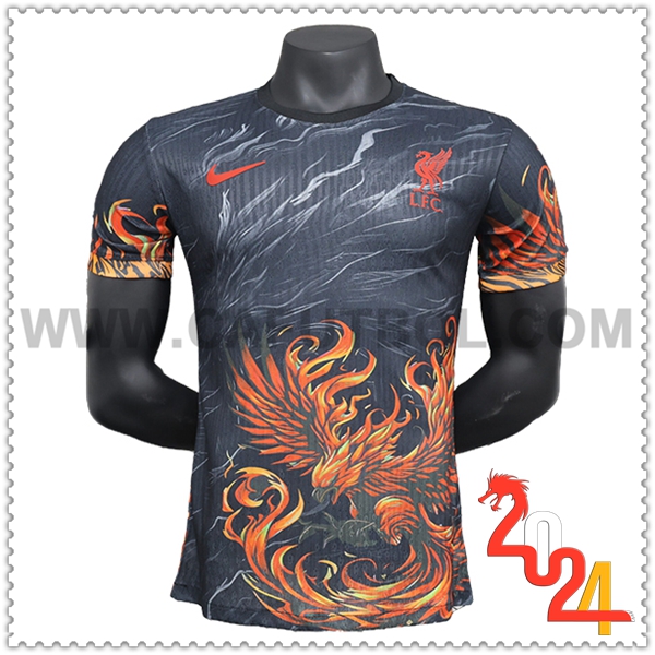 Maglia Calcio FC Liverpool Edizione Speciale 2024 2025 Nero