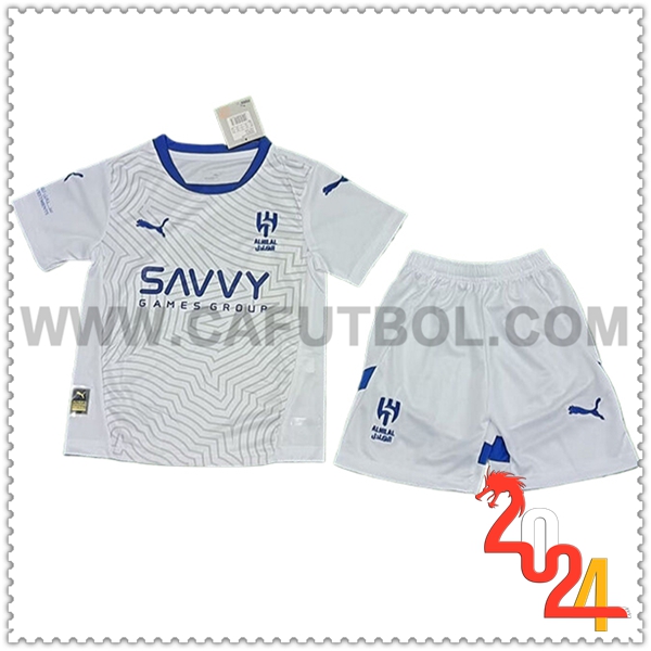 Kit Maglia Al-Hilal Bambino Seconda 2024 2025