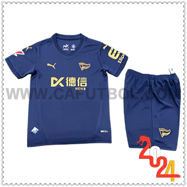 Kit Maglia Alaves Bambino Terzo 2024 2025