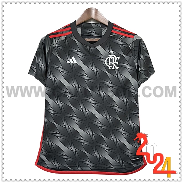 Terzo Maglia Calcio Flamengo Donna 2024 2025