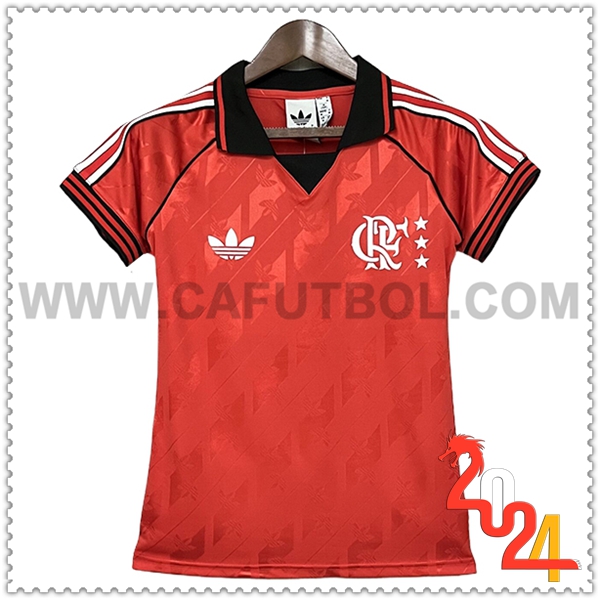 Maglia Calcio Flamengo Donna Edizione Speciale 2024 2025 Rosso