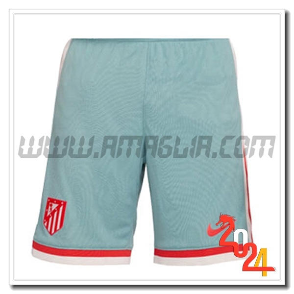 Seconda Pantaloncini Calcio Atletico Madrid 2024 2025