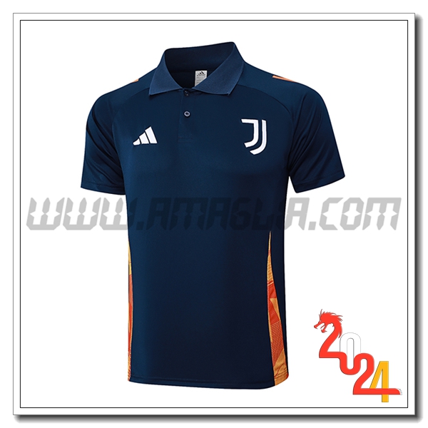 Maglia Polo Juventus Blu Reale 2024 2025