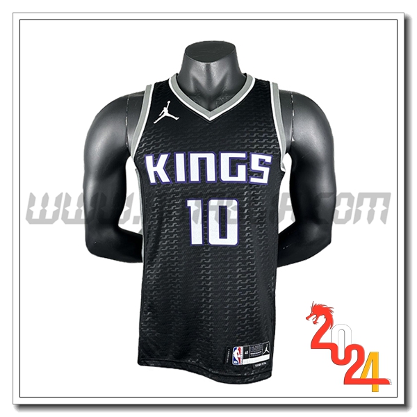 Maglia Sacramento Kings (DEROZAN #10) 2024/25 Nero