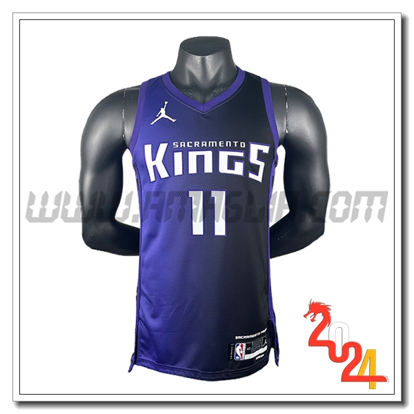 Maglia Sacramento Kings (SABONIS #11) 2024/25 viola/Nero/Bianco