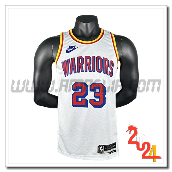 Maglia Golden State Warriors (GREEN #23) 2024/25 Bianco/Rosso