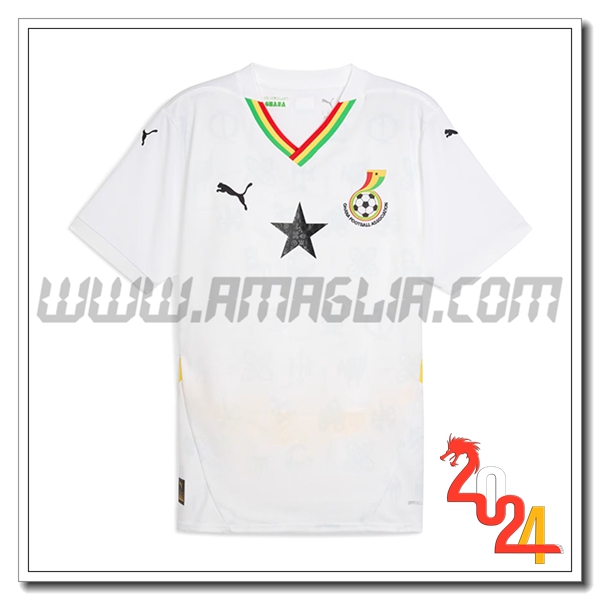 Maglia Squadra Ghana Prima 2024 2025
