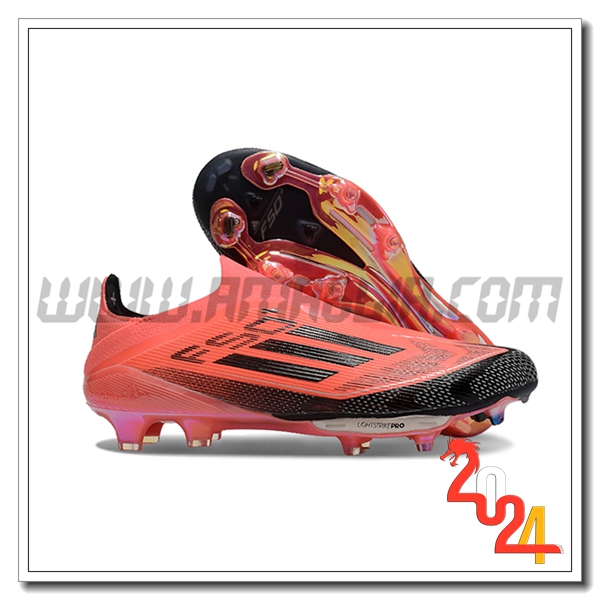 Adidas Scarpe Da Calcio F50+ FG Arancia/Nero -02