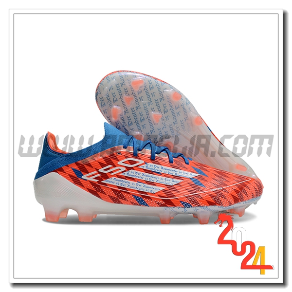 Adidas Scarpe Da Calcio F50 Elite FG Arancia/Blu