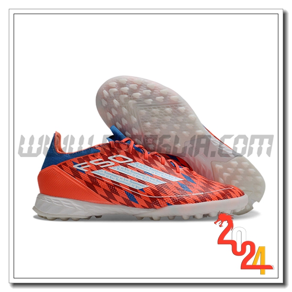 Adidas Scarpe Da Calcio F50 PRO TF Arancia/Blu