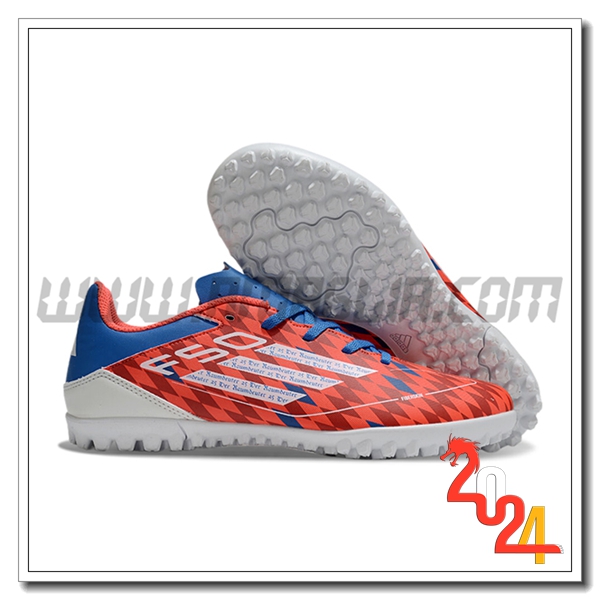 Adidas Scarpe Da Calcio F50 CLUB TF Arancia/Blu