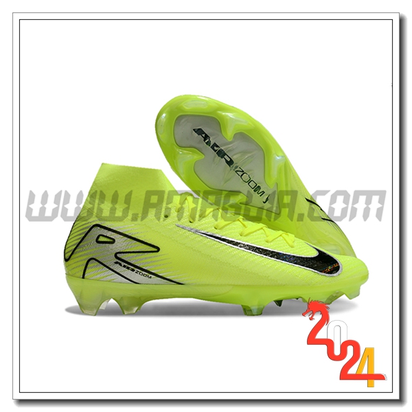 Nike Scarpe Da Calcio Air Zoom Mercurial Superfly IIX Elite FG Giallo/Nero