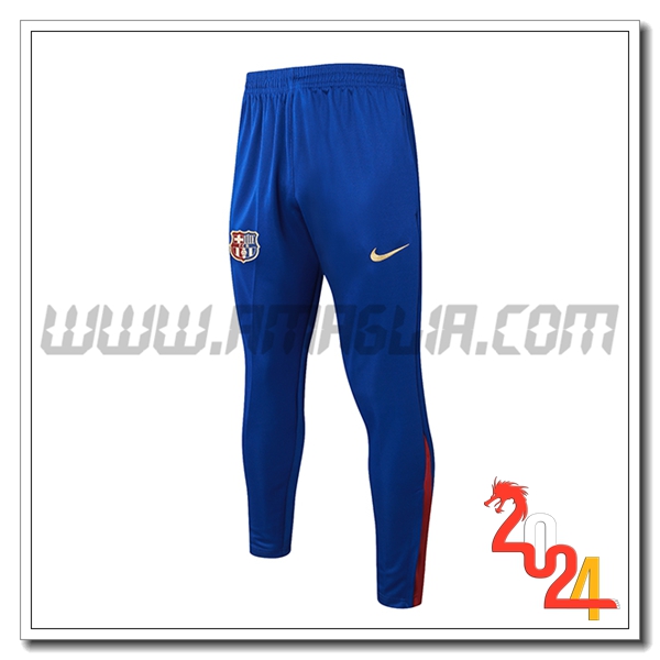 Pantaloni Allenamento FC Barcellona Blu/Rosso 2024 2025