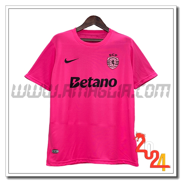 Maglia Calcio Sporting Edizione speciale 2024 2025 Rosa