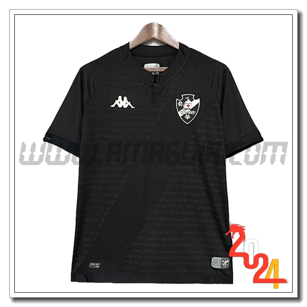 Maglia Calcio Portiere CR Vasco Da Gama 2024 2025 Nero
