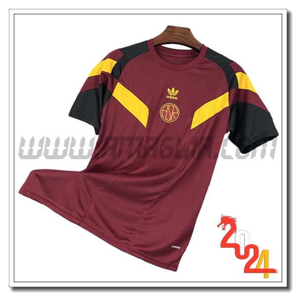 Maglia Calcio AS Roma Edizione speciale 2024 2025 Rosso