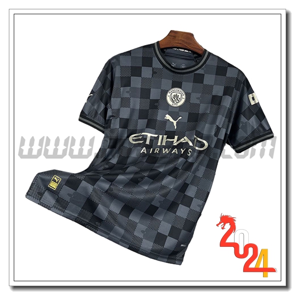 Maglia Calcio Manchester City Edizione speciale 2024 2025 Nero