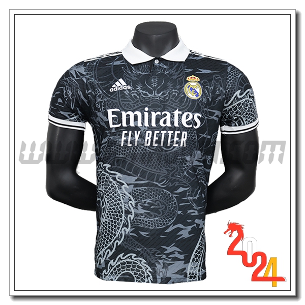 Maglia Calcio Real Madrid Edizione speciale 2024 2025 Nero