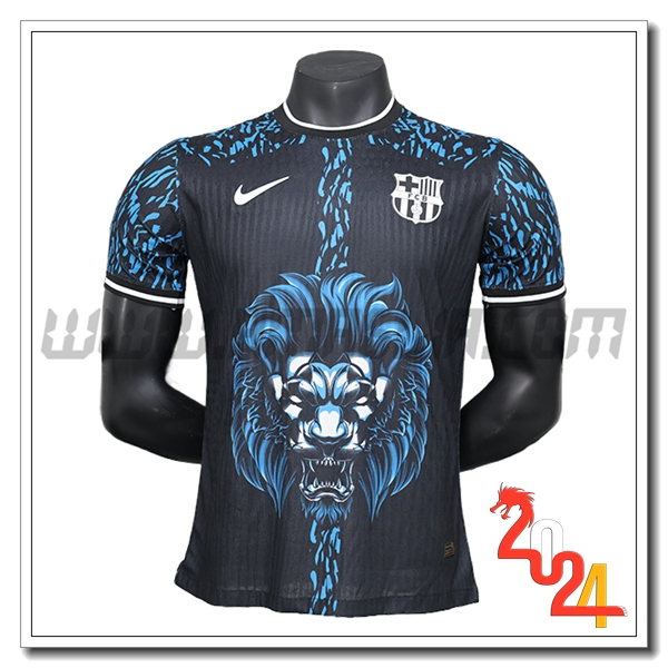Maglia Calcio FC Barcellona Edizione speciale 2024 2025 Blu Nero