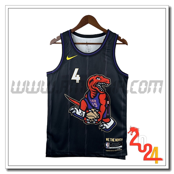Maglia Toronto Raptors (BARNES #9) 2024/25 Nero