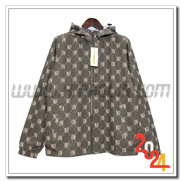 Giacca A Vento Real Madrid Marrone 2024 2025