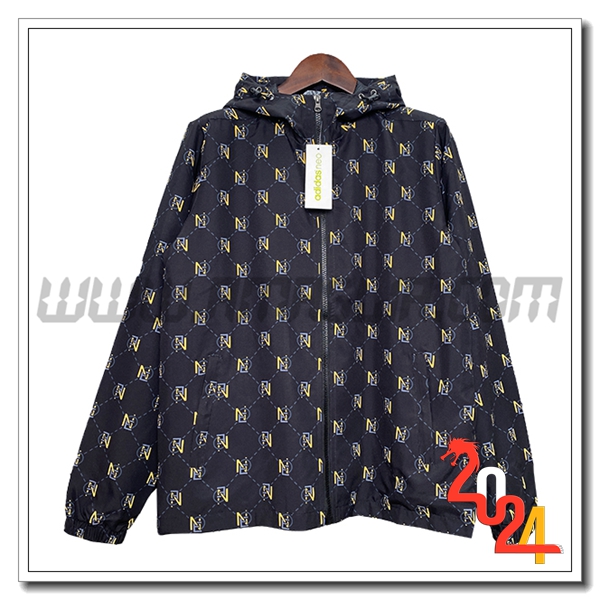 Giacca A Vento Real Madrid Nero 2024 2025 -02