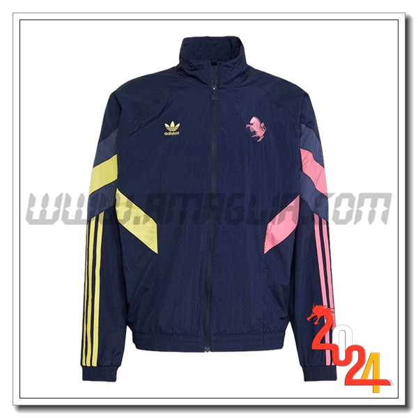 Giacca A Vento Juventus viola/Giallo/Rosa 2024 2025