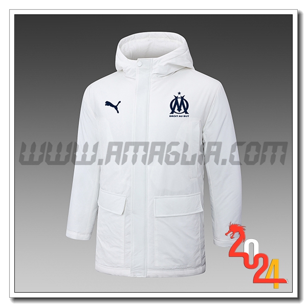 Tuta Piumino Con Cappuccio Marsiglia Bianco 2024 2025