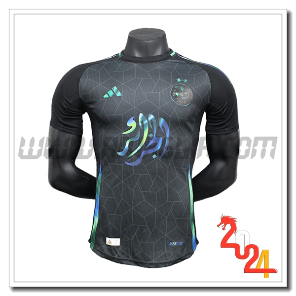 Maglia Squadra Algeria Edizione speciale 2024 2025 Nero