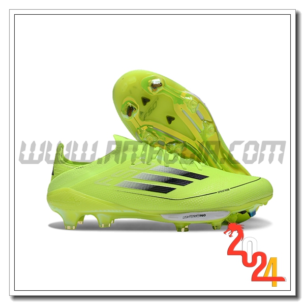 Adidas Scarpe Da Calcio F50+.1 FG Verde/Nero