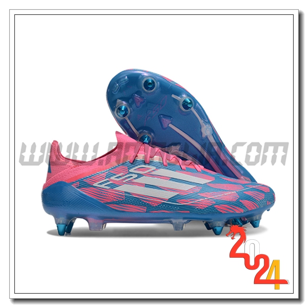 Adidas Scarpe Da Calcio F50 Elite SG Rosa/Blu/Bianco