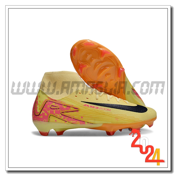 Nike Scarpe Da Calcio Mercurial Superfly 10 Academy FG Giallo/Arancia/Nero