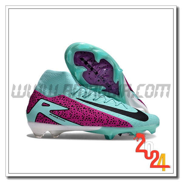 Nike Scarpe Da Calcio Air Zoom Mercurial Superfly IIX Elite FG Blu/viola/Nero
