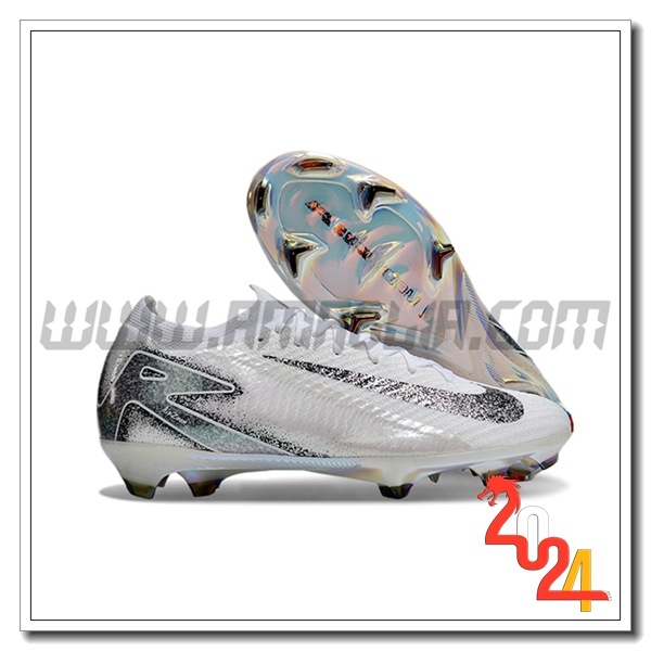 Nike Scarpe Da Calcio AIR Zoom Mercurial Vapor 16 Elite XXV FG Bianco/Nero