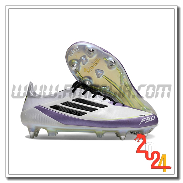 Nike Scarpe Da Calcio F50 ELITE SG Bianco/Pourpr/Nero