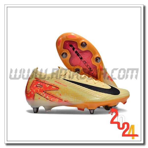 Nike Scarpe Da Calcio AIR ZOOM MERCURIAL VAPOR XVI ELITE SG-PRO Giallo/Arancia/Nero