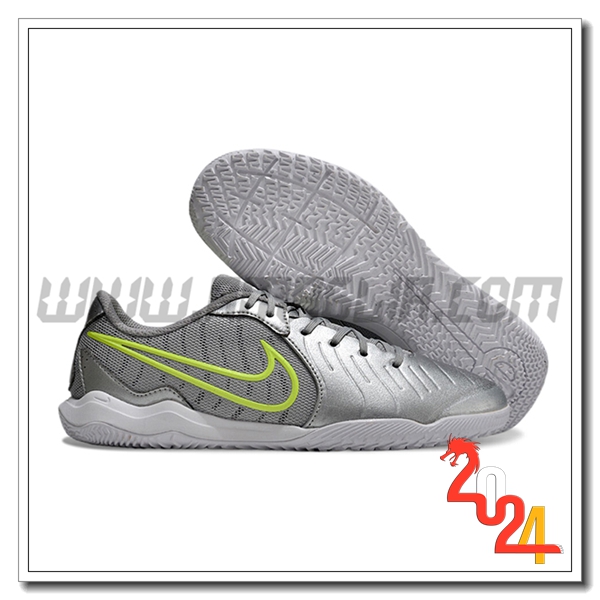 Nike Scarpe Da Calcio Legend 10 Academy IC Grigio/Verde