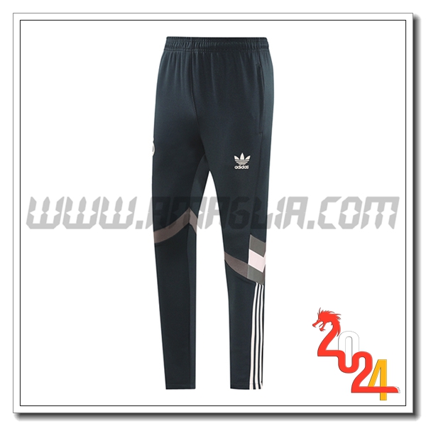 Pantaloni Allenamento Real Madrid Grigio/Rosa 2024 2025